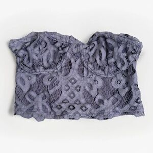 Free People Women’s Adella Lace Corset Bra Top